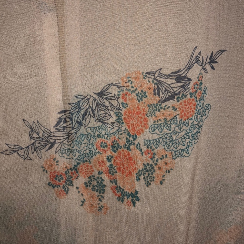 Chiffon Cold Shoulder Blouse - image 5